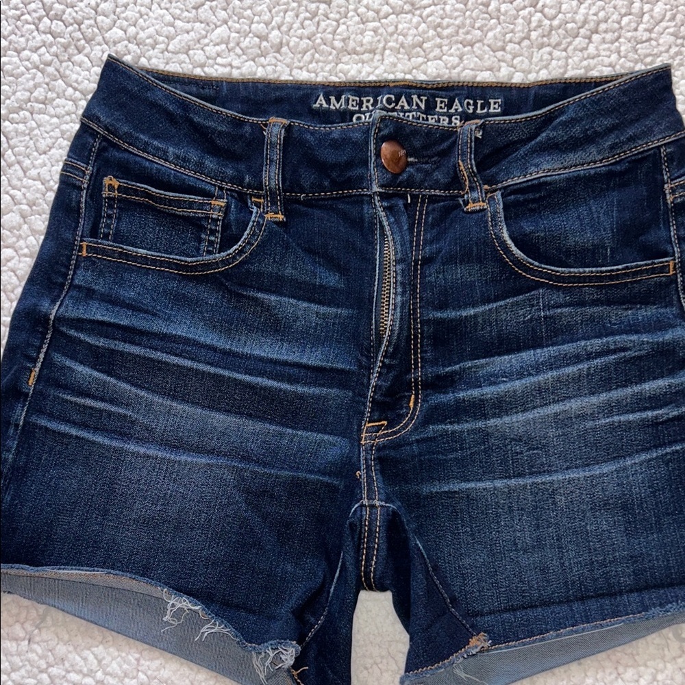 American Eagle Outfitters Indigo Jean Shorts - Picture 4 of 13